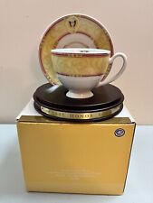 VINTAGE 2005 AVON HONOR SOCIETY MRS. PFE ALBEE TEACUP SAUCER ORIG BOX picture