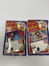 Vintage Disney Mickey Mouse Post A Present 2 Pack New And Sealed 1996 Keyrings picture