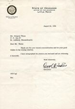 ORVAL E. FAUBUS - TYPED LETTER SIGNED 08/24/1964 picture