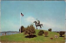 Hingham Harbor MA-Massachusetts, War Memorial, Vintage Postcard picture