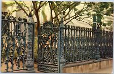 Cornstalk Fence cast-iron fence on Royal Street, New Orleans  Louisiana  picture