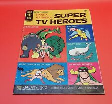 Hanna-Barbera Super TV Heroes #1 Gold Key Comics 1968 Dan Spiegle VG-/GD+ picture