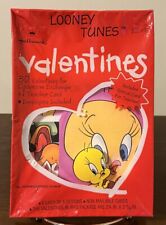 NOS Vintage Hallmark 1990 Looney Tunes 30 Valentines & Teacher Card Sealed picture