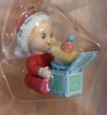 1992 Heirloom Collection Carlton Cards Santas Surprise Christmas Ornament picture