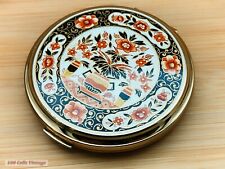 Stratton AS SEEN Floral-Vintage Ladies Powder Compact -cye picture