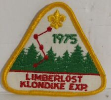 1975 LIMBERLOST KLONDIKE EXP. Boy Scouts CUB SCOUTS Triangular Vintage Patch BSA picture