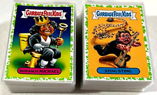 2017 Garbage Pail Kids Battle of the Bands GREEN PUKE PARALLEL 180-CARD SET GPK picture
