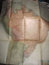NATIONAL GEOGRAPHIC map 1921 SOUTH AMERICA picture