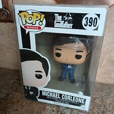 Funko POP The Godfather 390 Michael Corleone Blue Suit with PROTECTOR picture