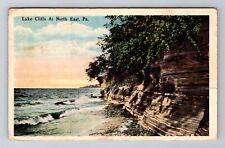 North East PA-Pennsylvania, Surf and Lake Cliffs, Antique Vintage Postcard picture