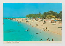 Aerial View Doctors Cave Beach Montego Bay Jamaica WI Postcard Unposted picture