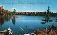 Postcard WI Birchwood Dalens Cottages Greetings Posted 1961 Vintage PC J263 picture