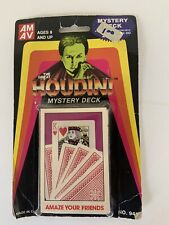 Rare The Great Houdini Mystery Deck “A Very Tricky Deck Of Cards” NO.932$drop picture