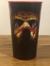 FRIDAY THE 13TH JASON PLASTIC COLLECTIBLE PROMO CUP 20 oz 80's HORROR MOVIE NEW picture