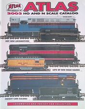 Atlas HO and N Scale Catalog 2003 Locomotive and Freight Car Collection picture