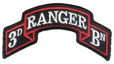 3rd Ranger Battalion Modern Scroll Hook & Loop Backed - 3 7/8