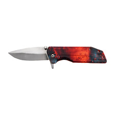 Circle SH Cutlery Blue & Red Folding Knife CSH-P3 picture