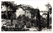 Mission San Juan Capistrano CA Real Photo RPPC Unused Postcard 1930s picture