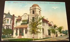Alameda California c1910 Adelphian Club House, vintage Edward H Mitchell pc picture