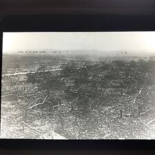 Victor Animatograph WWI Magic Lantern Slide Destroyed Apple Orchard picture