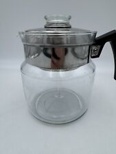 Vintage Pyrex glass percolator #8859 B flameware COMPLETE No Chips Cracks EUC picture