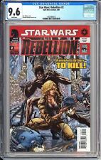 Star Wars: Rebellion #2 CGC 9.6 4021860013 Brainwashed by Empire TO KILL picture