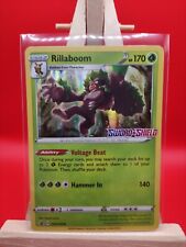 Rillaboom SWSH006 Sword & Shield Prerelease Holo Rare Promo Pokemon Card  * New  picture
