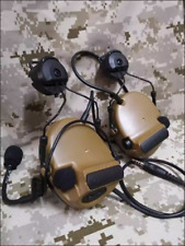 USComtac-III C3 Tactical Pickup Noise Reduction Earphones Helmet Installation picture