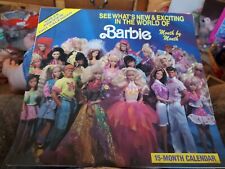 Vintage Barbie Doll 1991 Calendar  picture