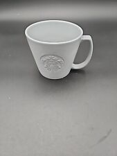 Starbucks matte gray embossed siren ceramic 20 oz Venti mug 2021 large capacity picture