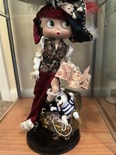 Extremely Rare Danbury Mint Betty Boop “Pirate” - 16” Porcelain Figure picture