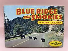 Blue Ridge And Smokie of North Carolina 10 Plastichrome Views photo book (4”x3”) picture