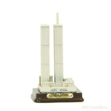 Twin Towers NYC Statue New York City World Trade Center Replica Model [7 Inches] picture