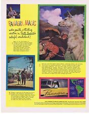 1947 Pan Am Panagra South America Colorful Wonderland Print Ad picture