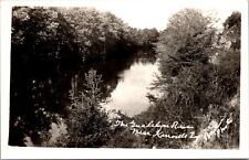 Real Photo Postcard The Guadalupe River near Kerrville, Texas picture