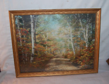 CHARLES SAWYER Hand Colored Photo AUTUMNAL TAPESTRY White Mts NH ART picture