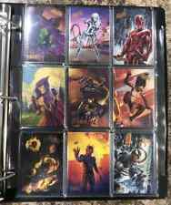 2017 Fleer Ultra Marvel Spider-Man Trading Card COMPLETE BASE SET-#1-00-NM picture