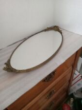 Vintage Oval The Master Bath Vanity Mirror  Ashland Oregon 17 Inches Long  picture