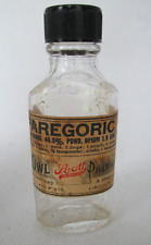 Vintage PAREGORIC Medicine Bottle OWL PHARMACY SCOTT'S DRUGGIST Lincoln Neb. picture