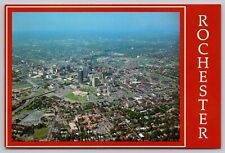 Postcard - Rochester, New York - Aerial View - c 1980s/90s, Unposted, 4x6 (M7b) picture
