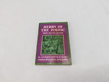 Vintage Dell Purse Book #3558 HERBS OF THE ZODIAC 1971 Dell Publishing GUIDE picture