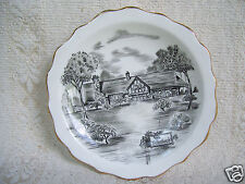 RARE Roslyn Fine china Mini 4 1/2' collector plate England picture
