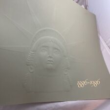 Statue of Liberty 1886  1986 100th Anniversary  Poster Embossed Face & Crown picture