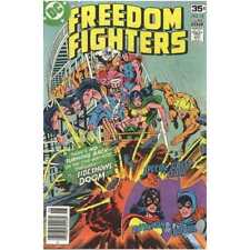 Freedom Fighters (1976 series) #14 in Near Mint condition. DC comics [o