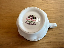 Royal Albert Tea Cup Sweet Violets Pattern Bone China England picture