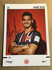 Andre Silva, Portugal 🇵🇹 Eintracht Frankfurt 2019/20 hand signed picture