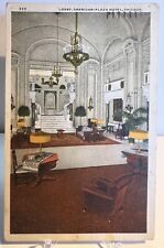 Lobby Interior, Sheridan-Plaza Hotel, Chicago, IL Rare View - Luxury - c1922 picture