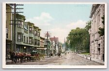 Littleton New Hampshire, Main Street, White Mountains, Vintage Postcard picture