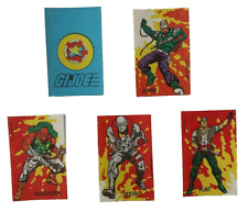 1985 Vintage GI JOE Argentina Chocolate Sticker Cards Complete Set Very Rare picture