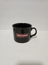 CRAFTSMAN Coffee Soup Chili Large Mug Black SEARS Tool Ceramic Collectible picture